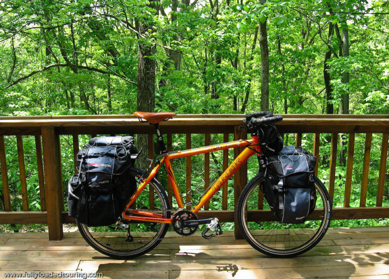 288    Rob - Touring Illinois - Trek 6500 touring bike