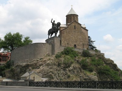 Tbilissi - Metekhi church