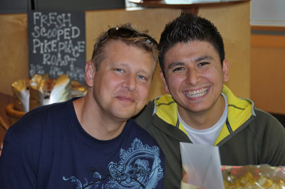 Steve and Daniel