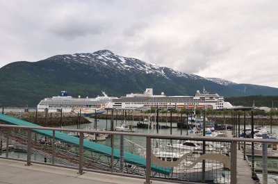 Other cruise ships in Skagway