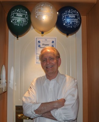 Cruise line's anniversary contribution