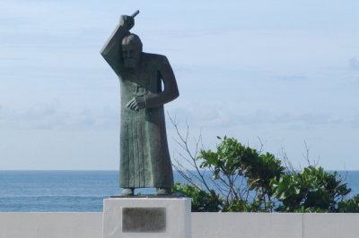 St John statue in San Juan