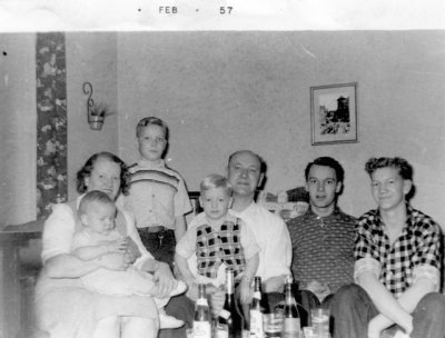 Hildegard and Walter Bessel and 5 sons Toronto