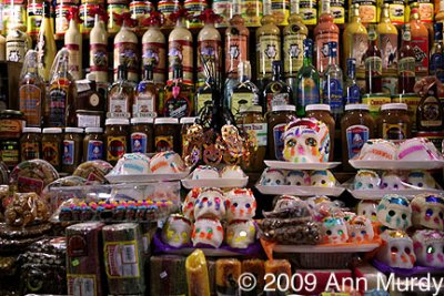 Mercado del dulces en Morelia