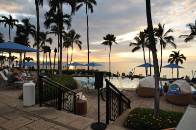 Pool at the Marriott