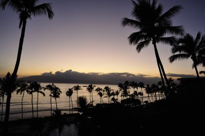 From our lanai, Hyatt