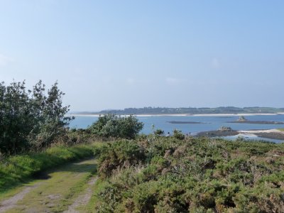 View from St Martins towards Tresco