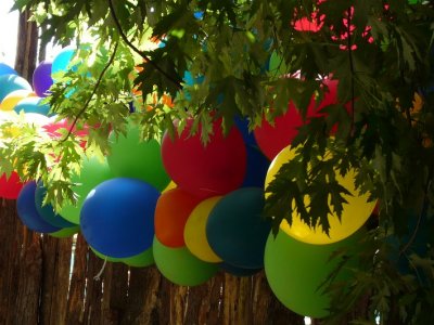 And Leafy Balloons