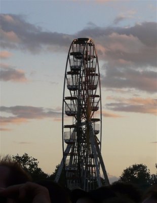 Big Wheel At Sunset