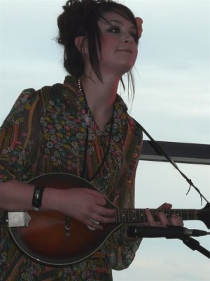 Daughter Lewi On The Mandolin