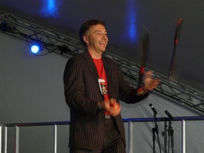 Juggling From Tutu Much On The Sensation Seekers Stage