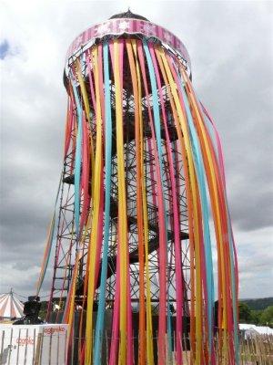 Ribbon Tower By Day