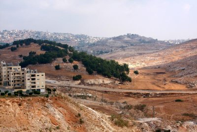 Panorama towards Israel