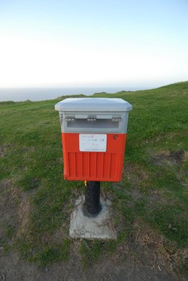 a lonely letterbox