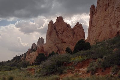 Clouds over the Park of Gods