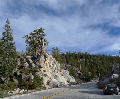 Road stop (Sierra Nevada)