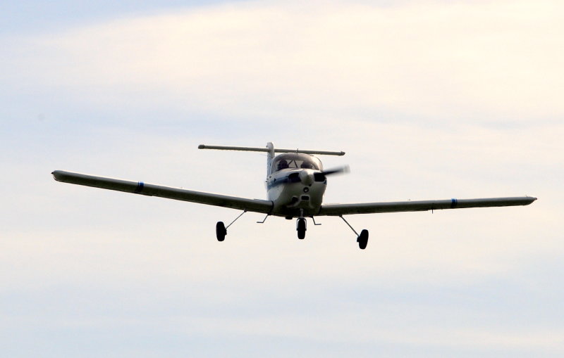 landing on a windy day