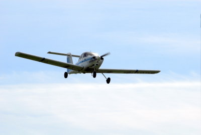 landing on a windy day