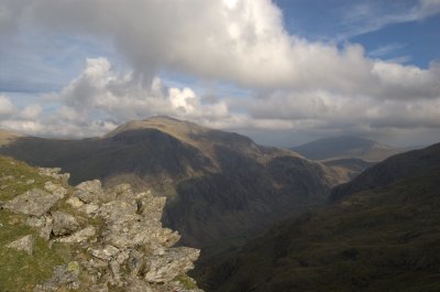 The summit of Snowdon, known as Yr Wyddfa in Welsh, is surrounded by magnificent scenery.