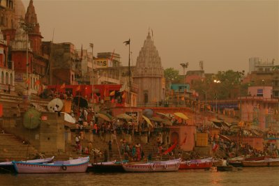 The holy city of Varanasi