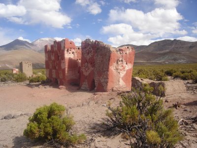 Chullpas, Rio Lauca - Bolivia