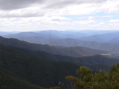 VICTORIAN HIGH COUNTRY FROM PINNACLES