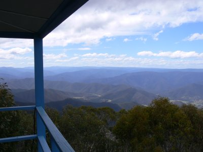 VIEW FROM PINNACLES FIRE TOWER