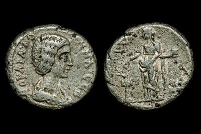 Julia Domna Alexandria tetradrachm - cast fake