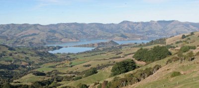 First view of Akaroa