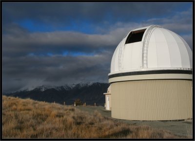 The Mc Lellan One Metre telescope observatory, Mt John Observatory, Tekapo