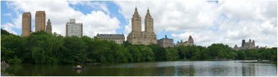 Central Park West and The Lake Panorama