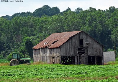 Shed & Tractor