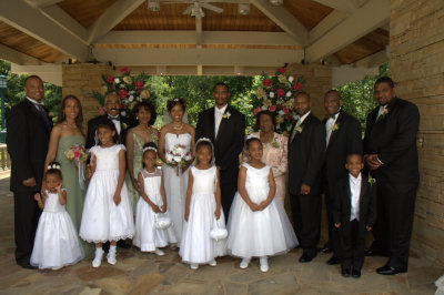 Marcus and Robyn's Wedding Group Photos