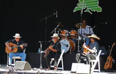 Louie Ortega and the Burners start Saturday main stage