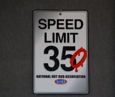 NHRA Speed Limit