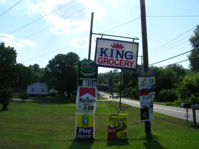 Olin's Store Sign