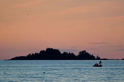 Laying nets