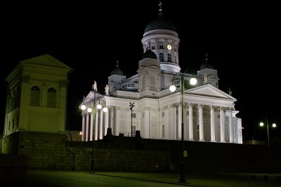 The Cathedral at night