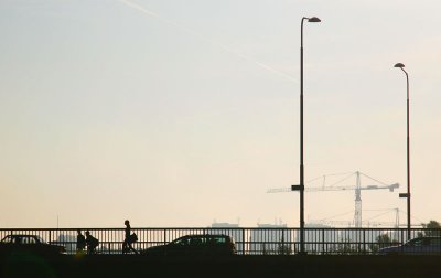 September 25: Foggy morning on the St Erik's bridge
