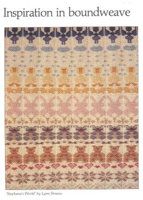 Scan from Handwoven - Strauss boundweave