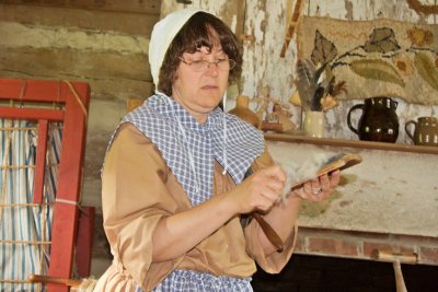 Wool Weaving Demo