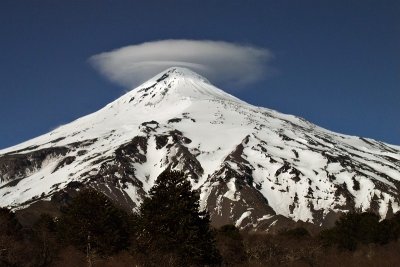 Volcán Lanín, from Paso Mamuil Malal