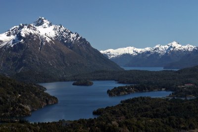 View from Cerro Campanario, near Bariloche