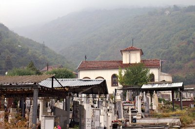 Cemetery in Tetovo