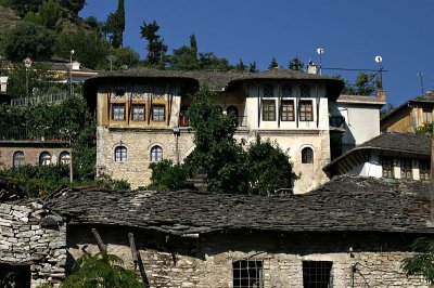 Gjirokastra - traditional houses
