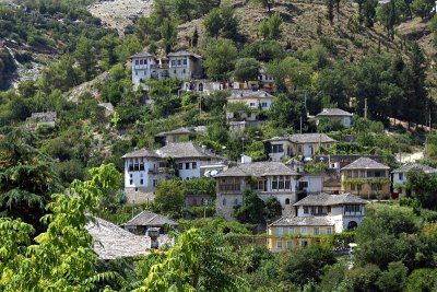 Gjirokastra - traditional houses