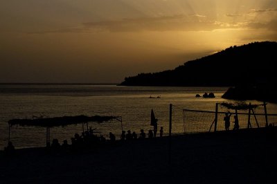 Himara - Spile Beach Sunset