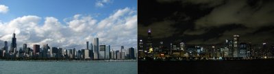 Chicago Day and Night