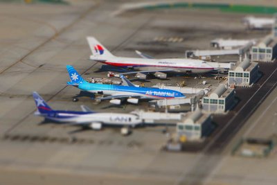 Toy jets at LAX?