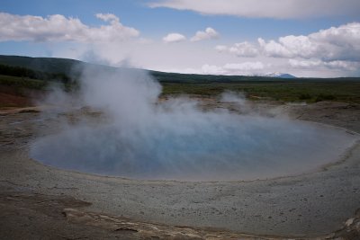 Boiling Water at Geysir